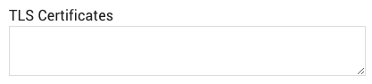 TLS Certificate